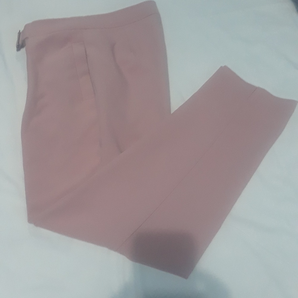 Topshop pink pants size 4